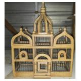 Vintage wood bird house