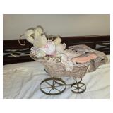 Bunny wagon decor