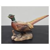 Porcelain ring-necked pheasant planter**