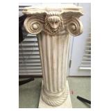 Heavy ceramic like pedestal