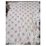 Hand crocheted blanket SEE DESC