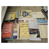 Estate lot of antique and vintage sheet music