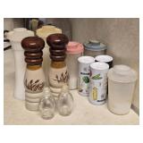Lot of 12 Misc Salt & Pepper Shakers