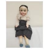 Antique vintage Mexican folk style doll