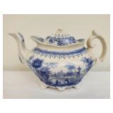 Vintage Villeroy & Boch Burgenland Blue Teapot