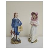 Vintage Lefton porcelain figurines