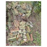 Large lot of bricks