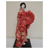 Vintage Japanese doll Bijin Geisha Hat Dance