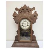 Antique gingerbread mantel clock