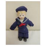 Russ Berrie miniature sailor doll