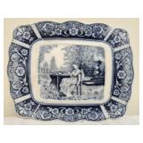 Antique Doroty blue & white By S. H & SONS