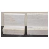Very heavy marble book ends* some chips