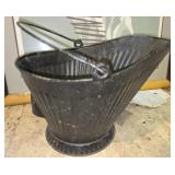 Metal coal bucket