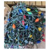 Box of christmas lights