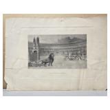 Vintage 'The Christian Martyrs' print
