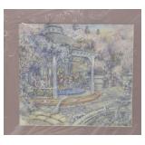 Kim Jacob's carousel print