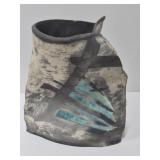 Decorative pottery vase