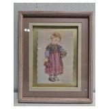 Framed lisi print
