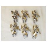 6 stealing sliver angel brooch