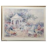 Signed 'Afternoon Tea' by Barbara Mock 745/1950