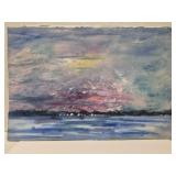 Original watercolor by Laura Robinson