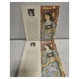 Large stack of Edna Hibel print cards