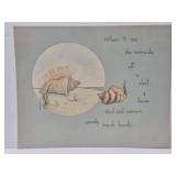 Inspirational print by D. Morgan