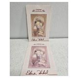 Large lot of Edna Hibel artwork booklets