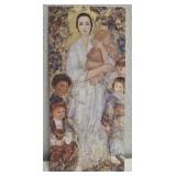 Edna Hibel 'American of Beautiful' print card