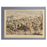 Central Park winter print