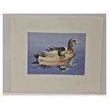 Waterfowl print by William Morris' **