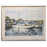 'Unfuried Sails' by Terry Rodgers print