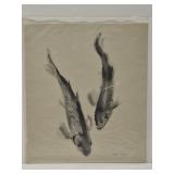 Fish print by Meyer Gasten