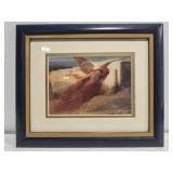 Small framed print