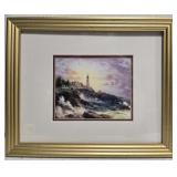 Thomas Kinkade 'Clearing Storms' print