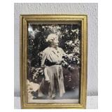 Small framed photo