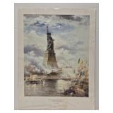 'The Unveiling of the Statue of Liberty' print **