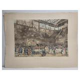 Large T. Blake print
