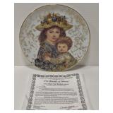 Edna Hibel 'The Wonder of Nature' plate #392/500