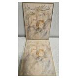25 Edna Hibel small prints