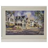Fouche 'Rutledge Avenue' print signed & numbered