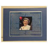 Print on board 'The legend of Edna Hibel'