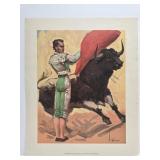 Ayudado Por Alto De Luis Miguel Dominguin print
