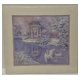Kim Jacob's swan print