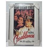 Framed 'Casablanca' print
