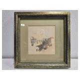 Small framed print