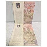 Large stack of Edna Hibel print cards
