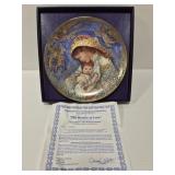Edna Hibel 'The Wonder of Love' plate**