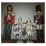 Lot of 4 Nutcrackers