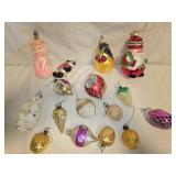 Lot of vintage Christmas ornaments